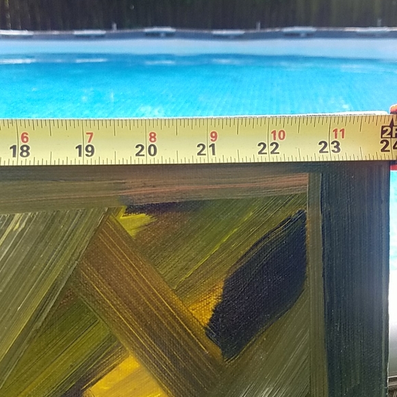 Abstract Original Oil Painting - Picture 3 of 11